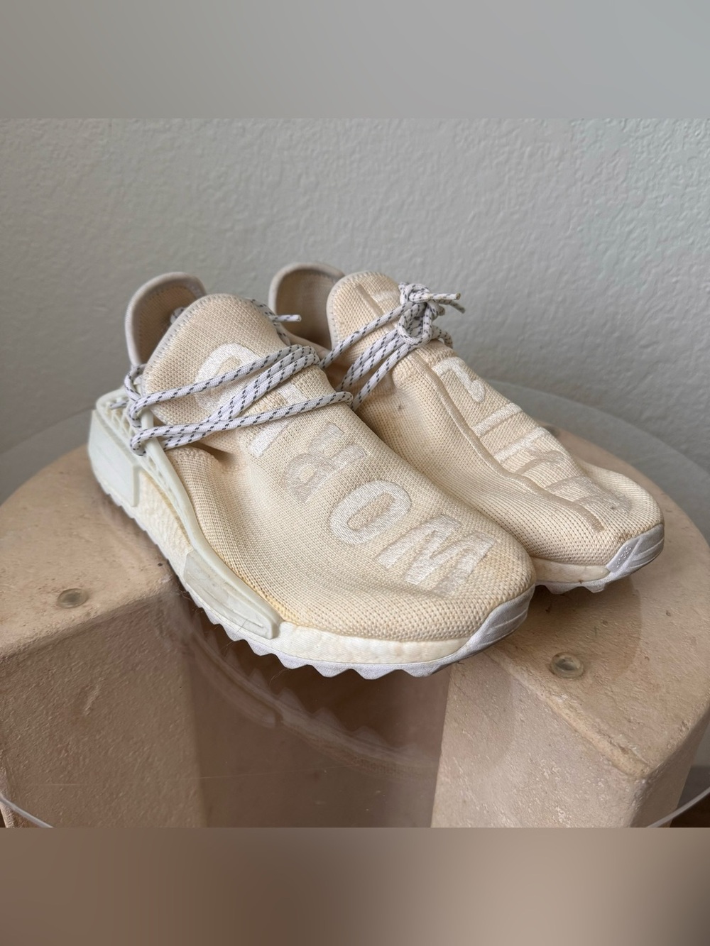 Adidas Pharrell Human Race Adidas NMD White Shoe Sneakers
